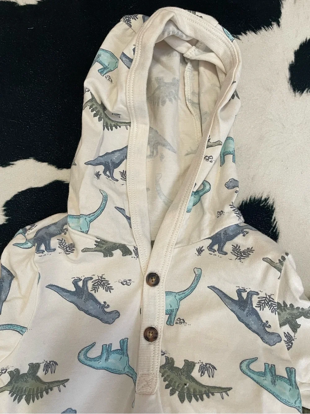 2/$12 Dinosaur Hooded Shirt and Green Pants Outfit